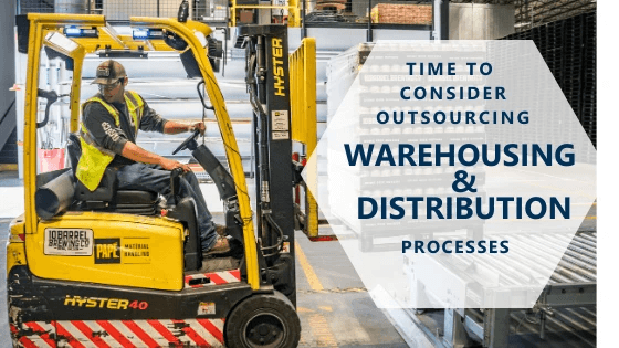 Time to consider outsourcing warehousing and distribution processes graphic