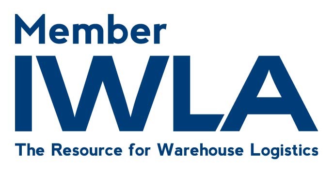 Member of IWLA The Resource for Warehouse Logistics logo in blue